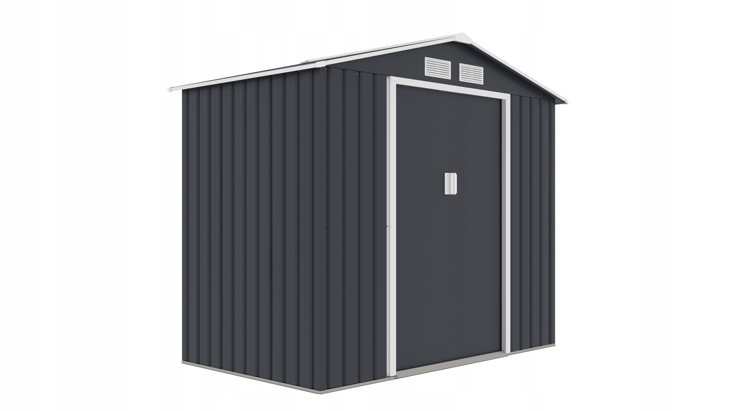 GARAŻ NARZĘDZIOWY DOMEK DO OGRODU 213 x127x185 cm Długość 213 cm