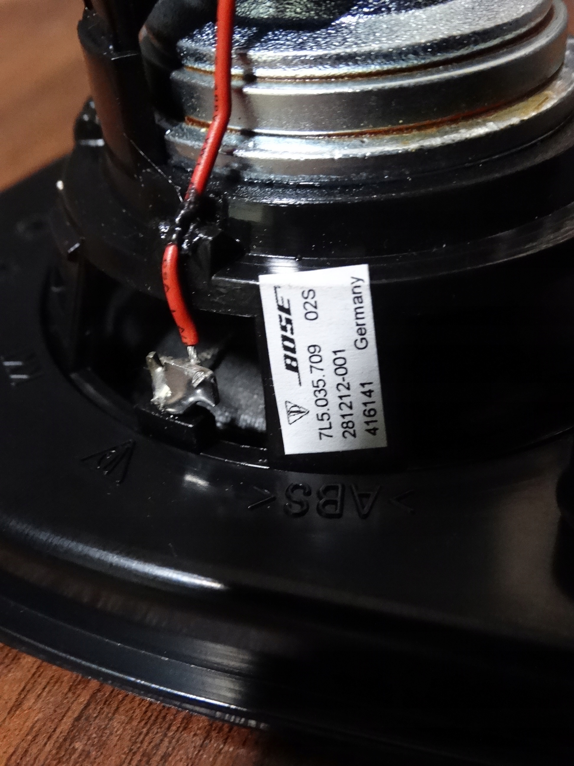 IDEALNY speaker BOSE PORSCHE CAYENNE 7L5 1 9