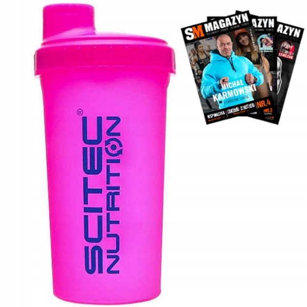 

Scitec Shaker Różowy 700 ML Szejker Pink Neon