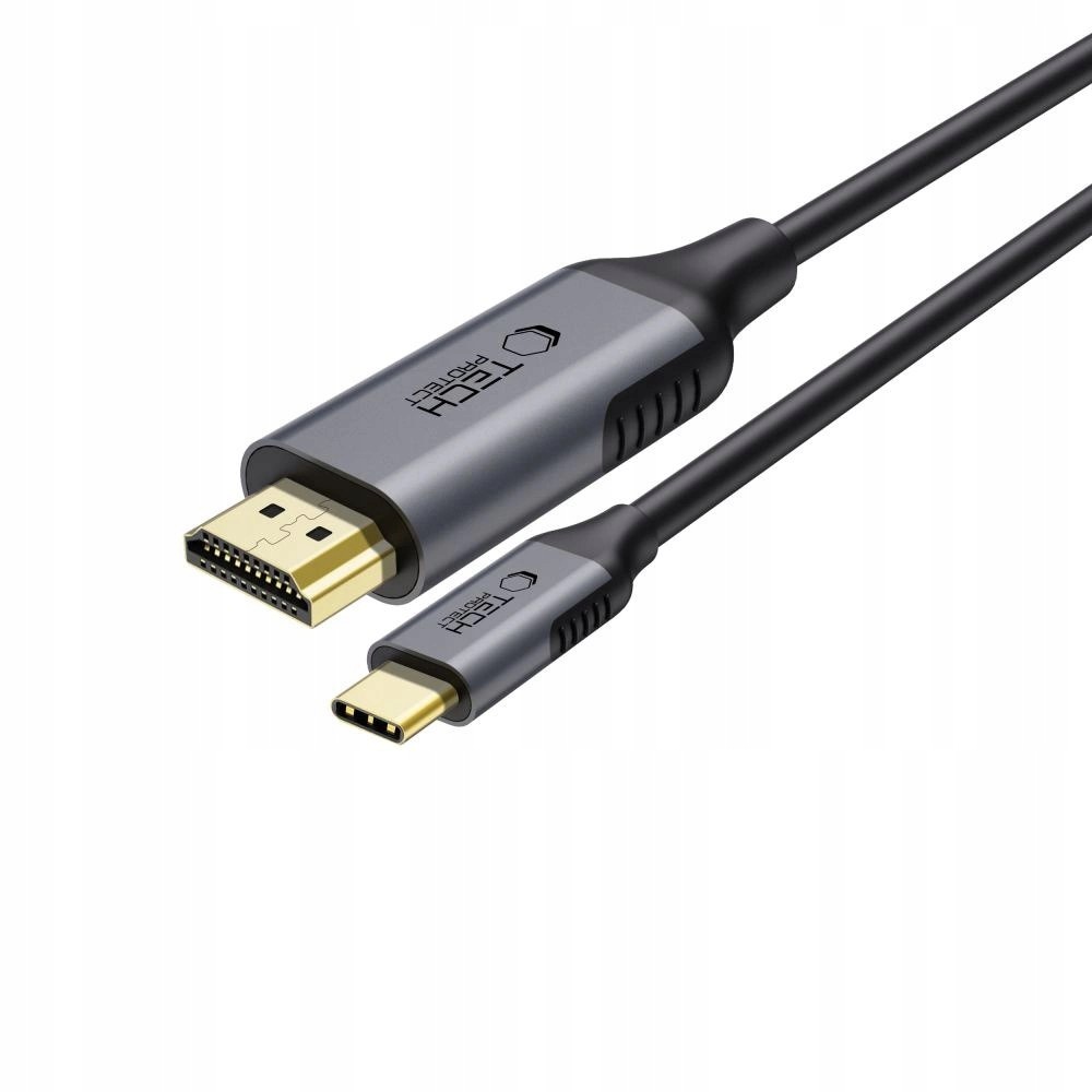 Kabel Tech-Protect UltraBoost Usb-c Hdmi 60Hz 180cm czarny