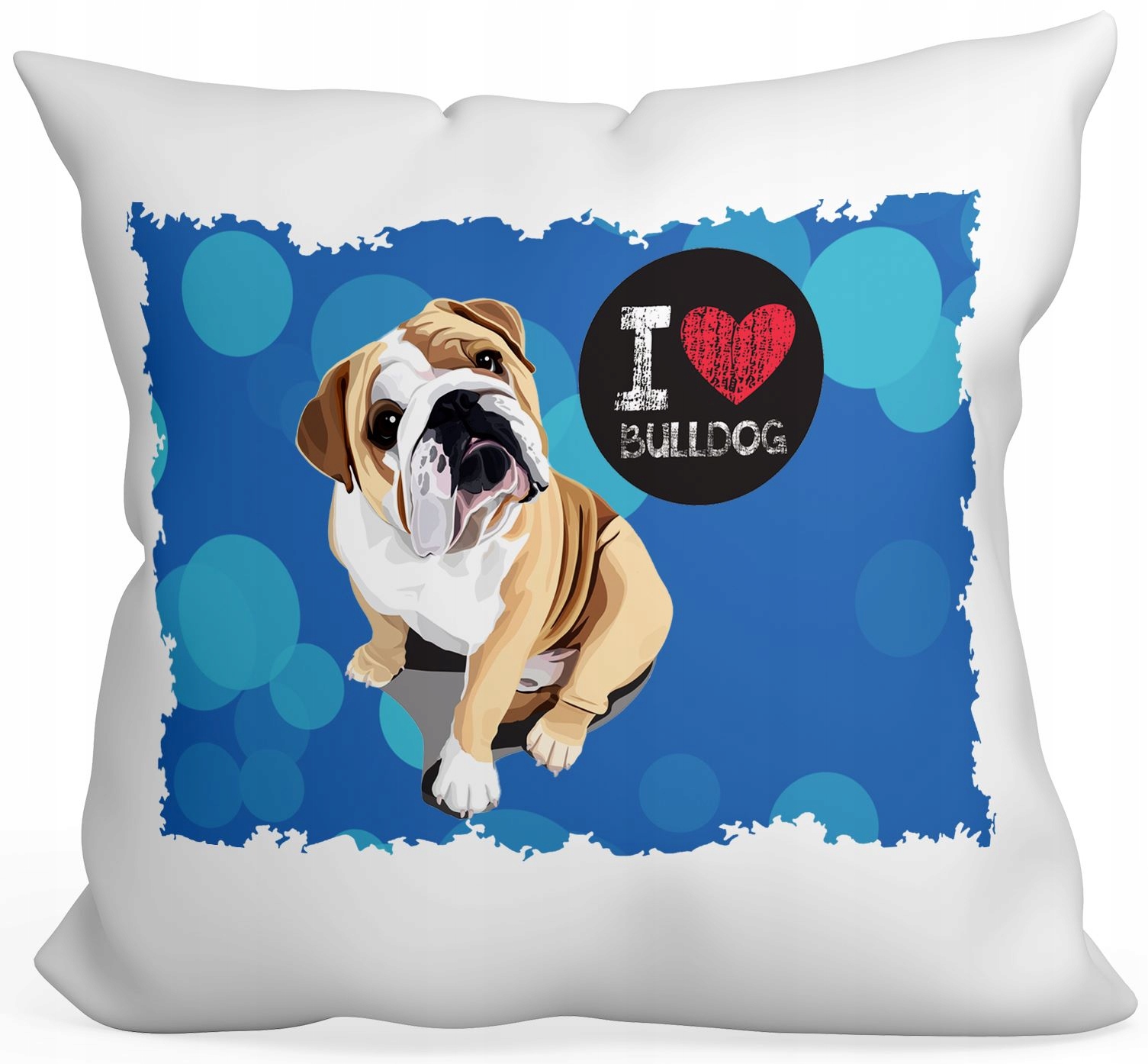

Poduszka Pies Psy Piesek Bulldog