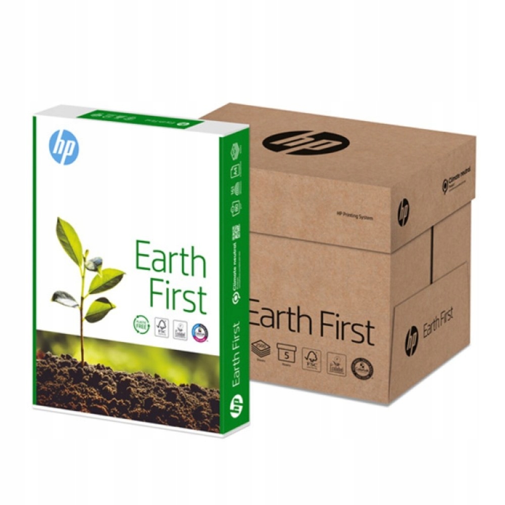 

Papier Ksero A4 Hp Earth First Karton (2500 ark)