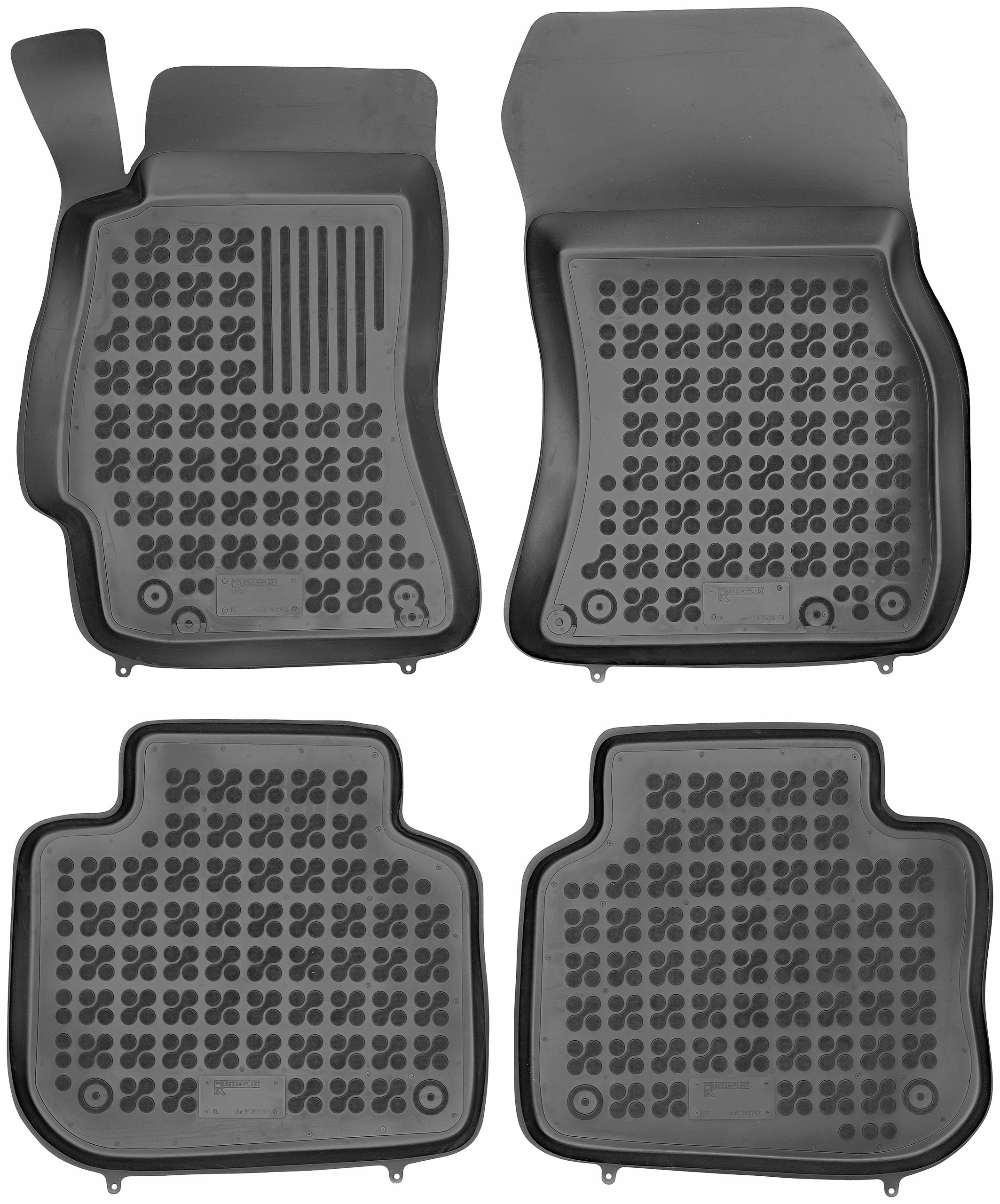 Коврики Max-Коврик резиновые 202702 4 el.