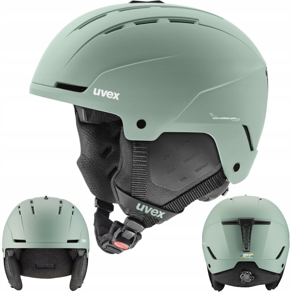 Uvex Stance Snowboardová lyžařská přilba Hardshell Eps s ventilací a regulací