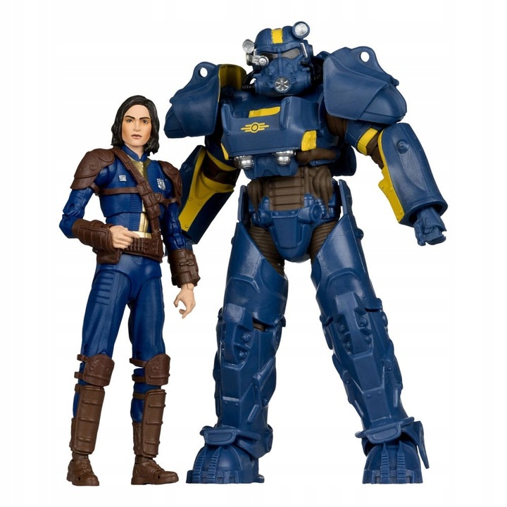 Figurky T-60 Vault Tec & Sole Survivor Fallout 4 2 kusy, 18 cm
