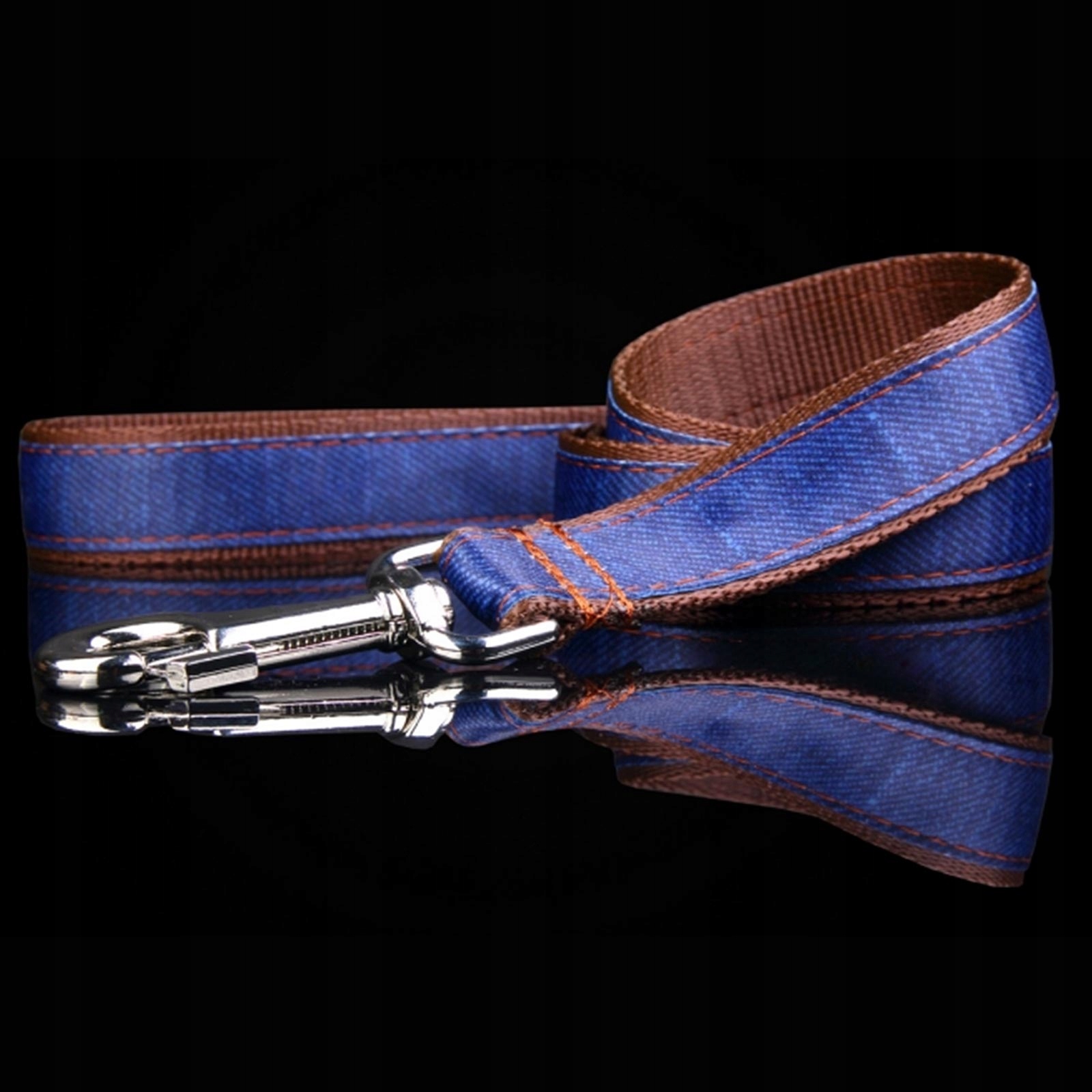 

Smycz Dla Psa Jeans 5 Rozmiarów 16mm/130 CM Jakość