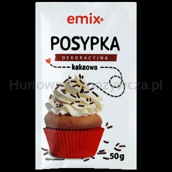 Levně Kakaová posypka emix 50 g