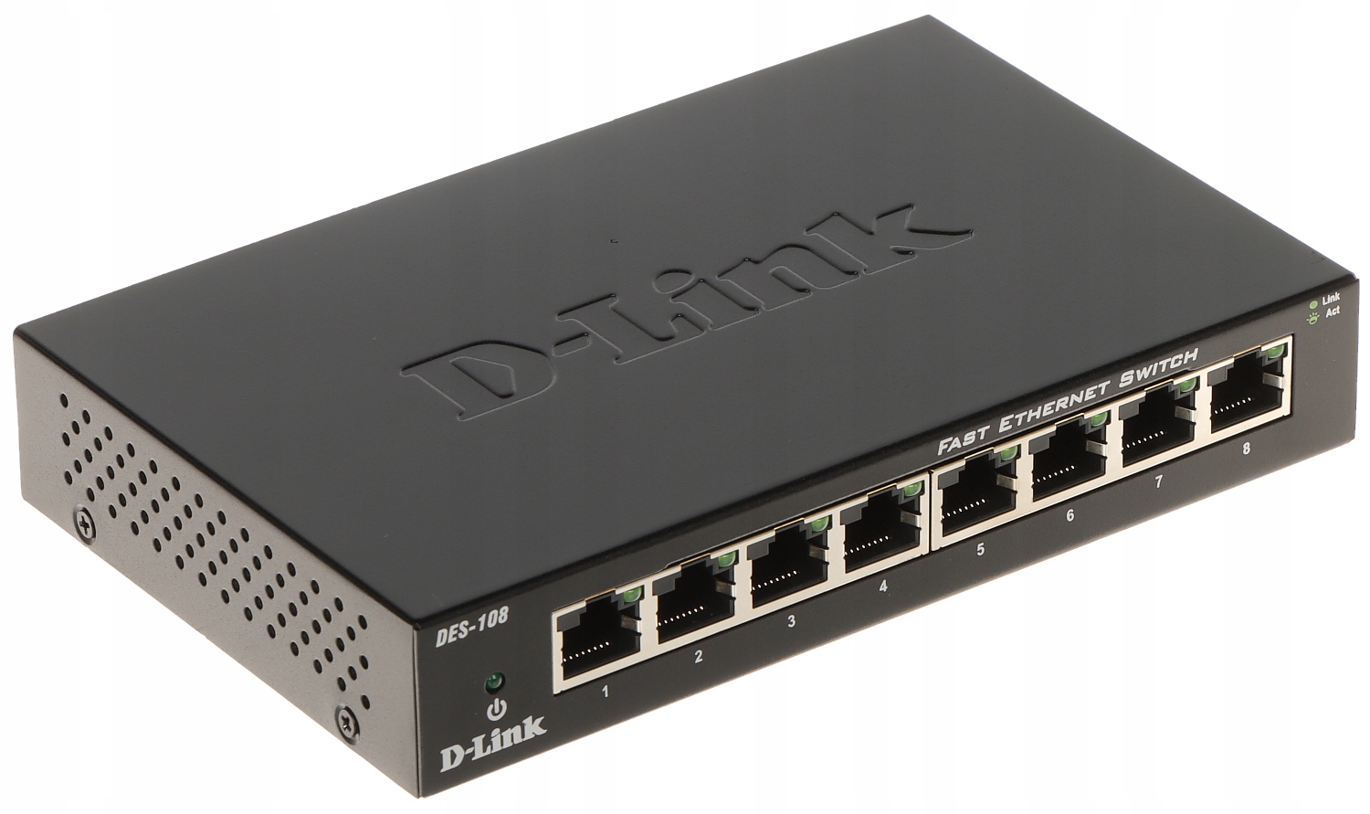 Switch DES-108/E 8-PORTOVÝ D-Link