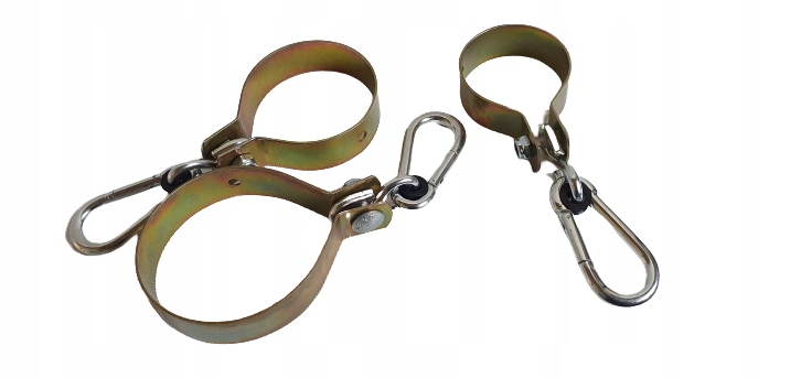 OBEJMA HUŚTAWKI 90x90 KARABIŃCZYK HAK ZAWIESIE 4x Rodzaj inny