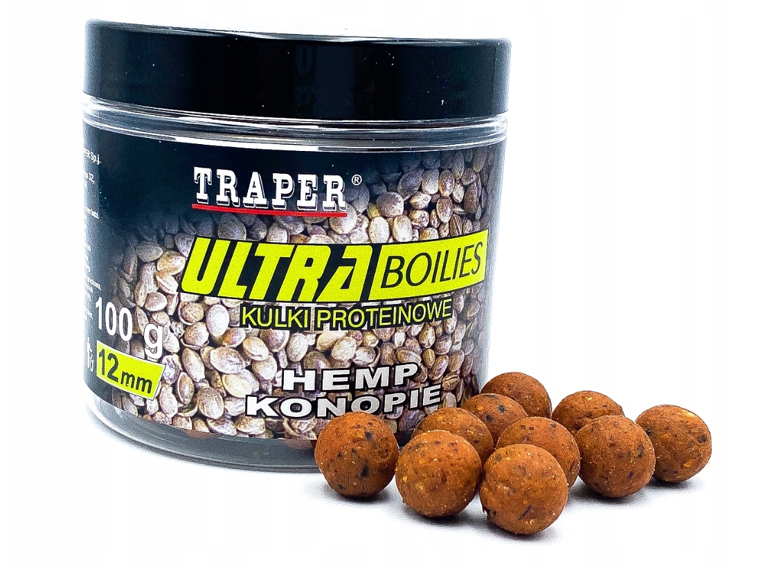Traper kulki Ultra 12mm 100g Konopie