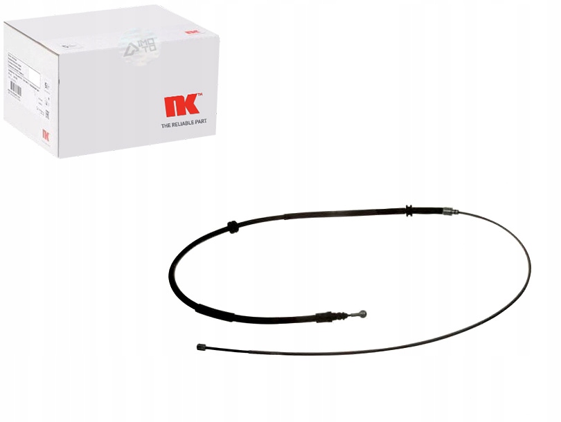 трос тормоза ручного renault зад KANGOO 08- LE P