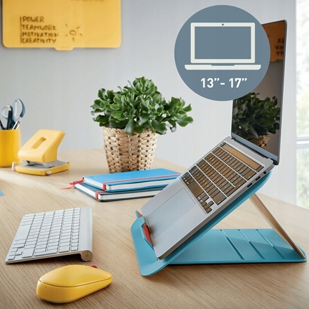 Podstavec pod notebook Ergo Cosy modrý 64260061 Leitz