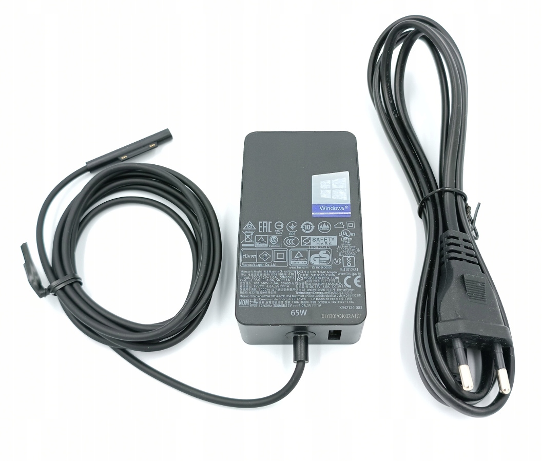 Originální napájecí zdroj Microsoft Surface 1706 65W 15V