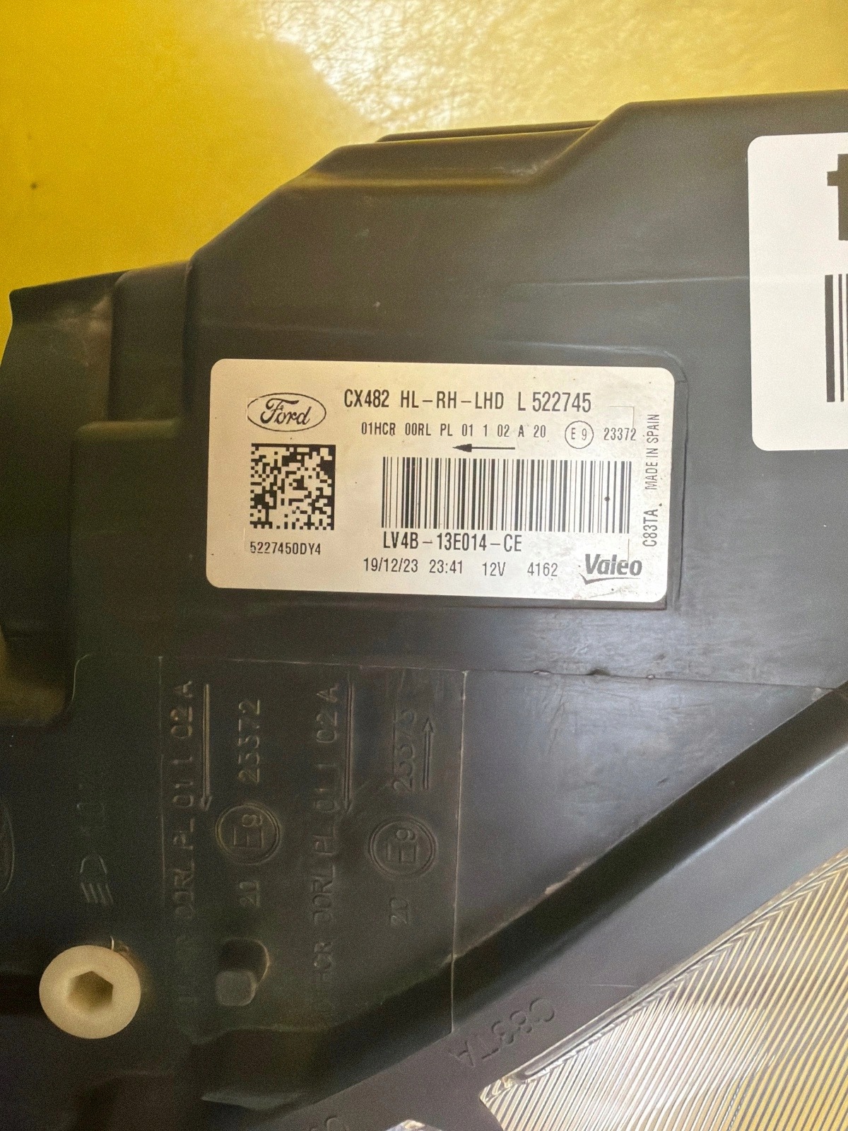 light right Ford Kuga MK3 MK 3 Full Led LV4B-13E014-CE