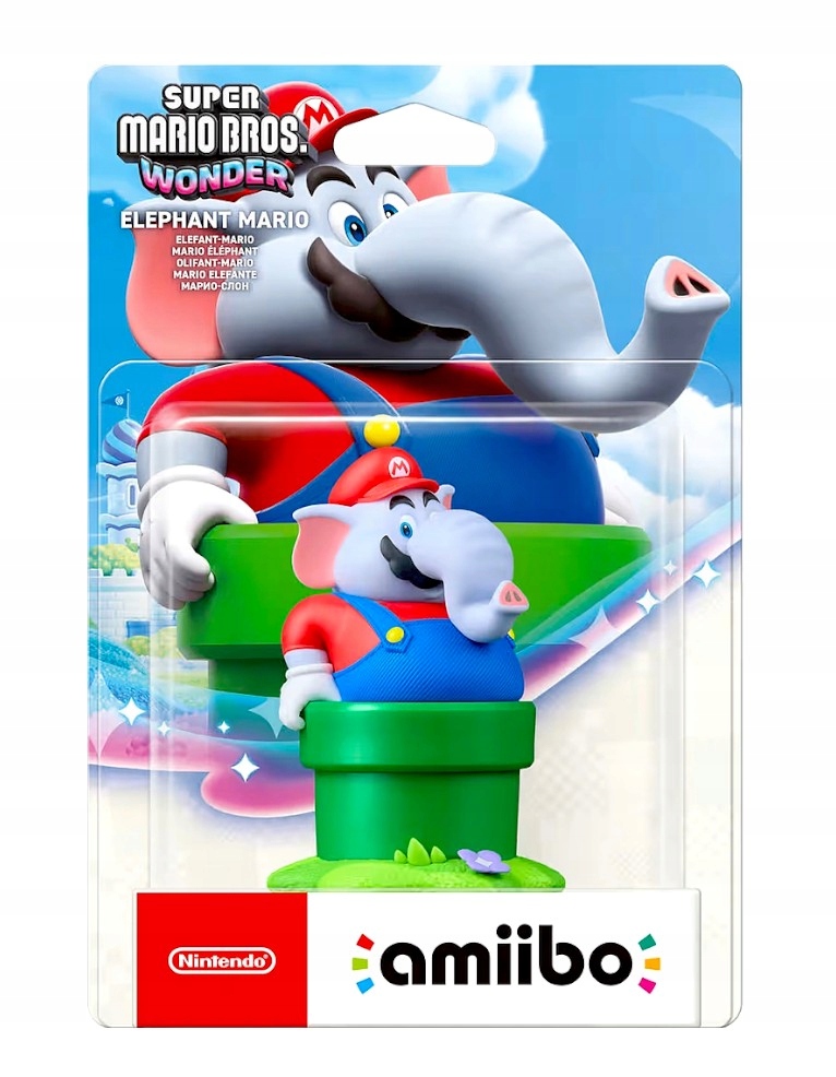Figurka Nintendo amiibo Mario Bros. Wonder Slon Mario