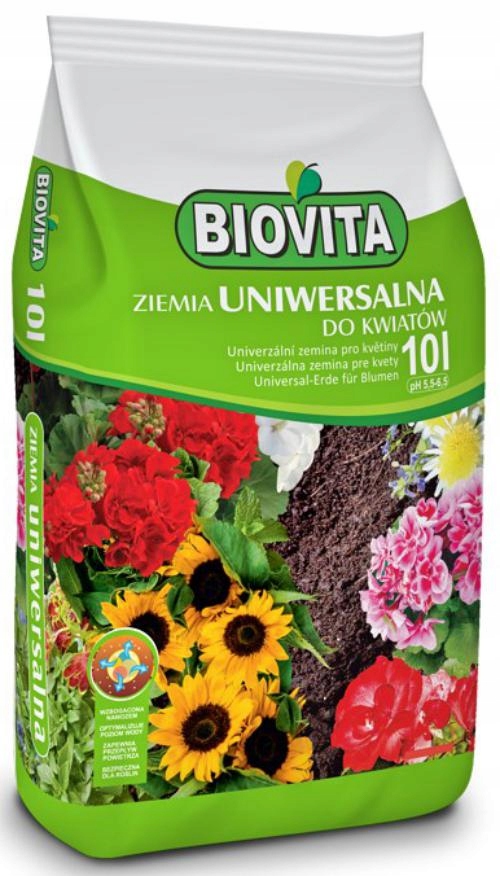 

Ziemia uniwersalna 10l do kwiatów drzew i krzewów