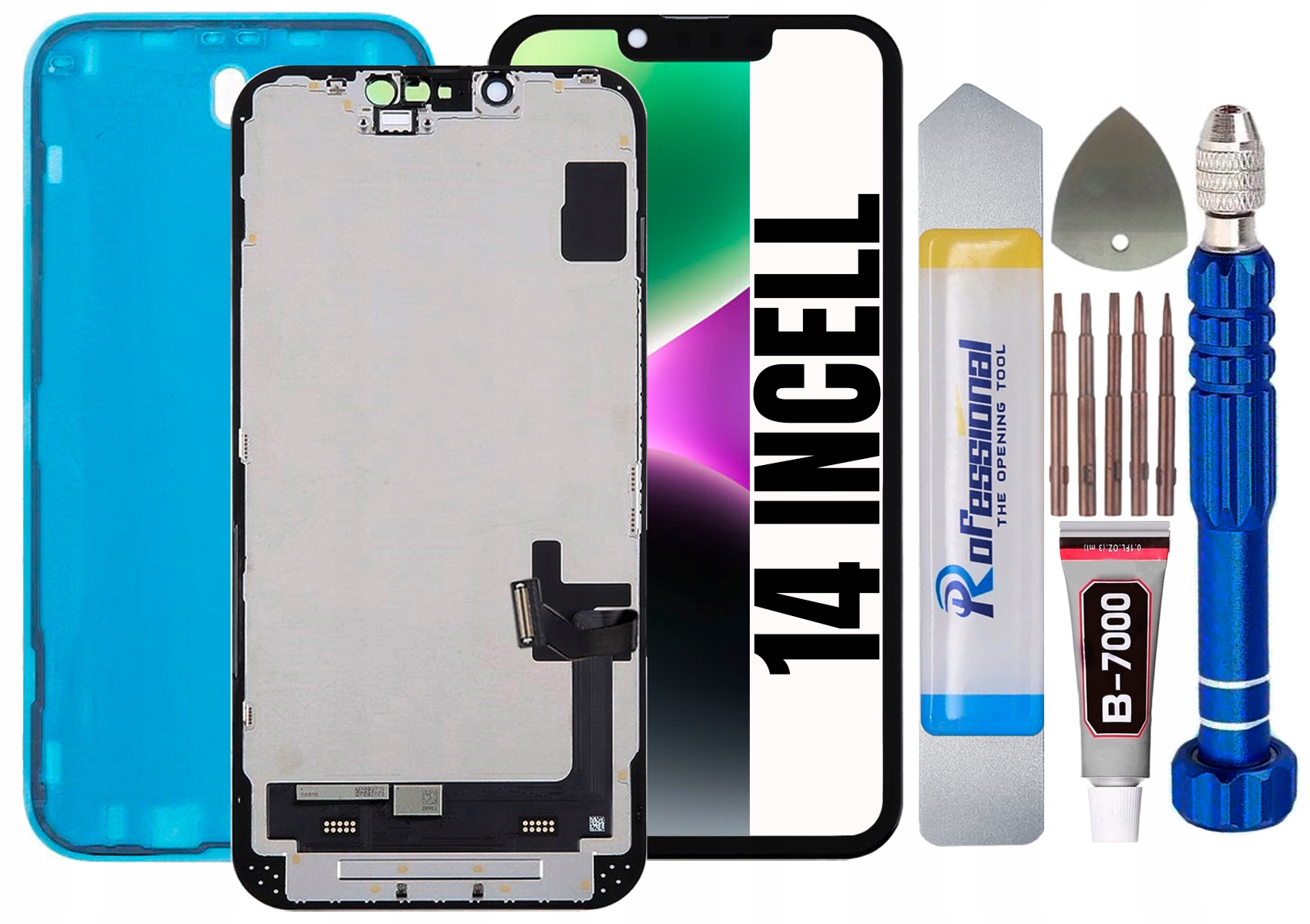 Displej Pro Iphone 14 Incell LCD Obrazovka Těsnění