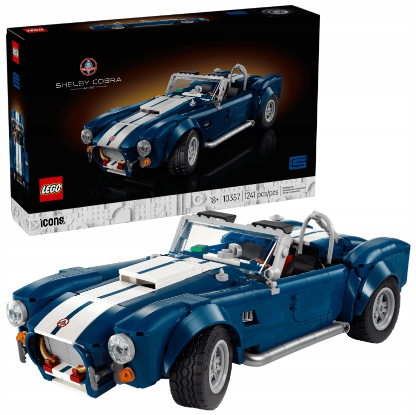 Lego Icons 10357 Shelby Cobra 427 S/c