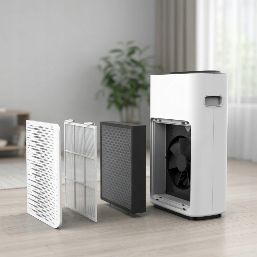 Skuteczny Oczyszczacz powietrza dla alergików system filtracji do 200 m?/h