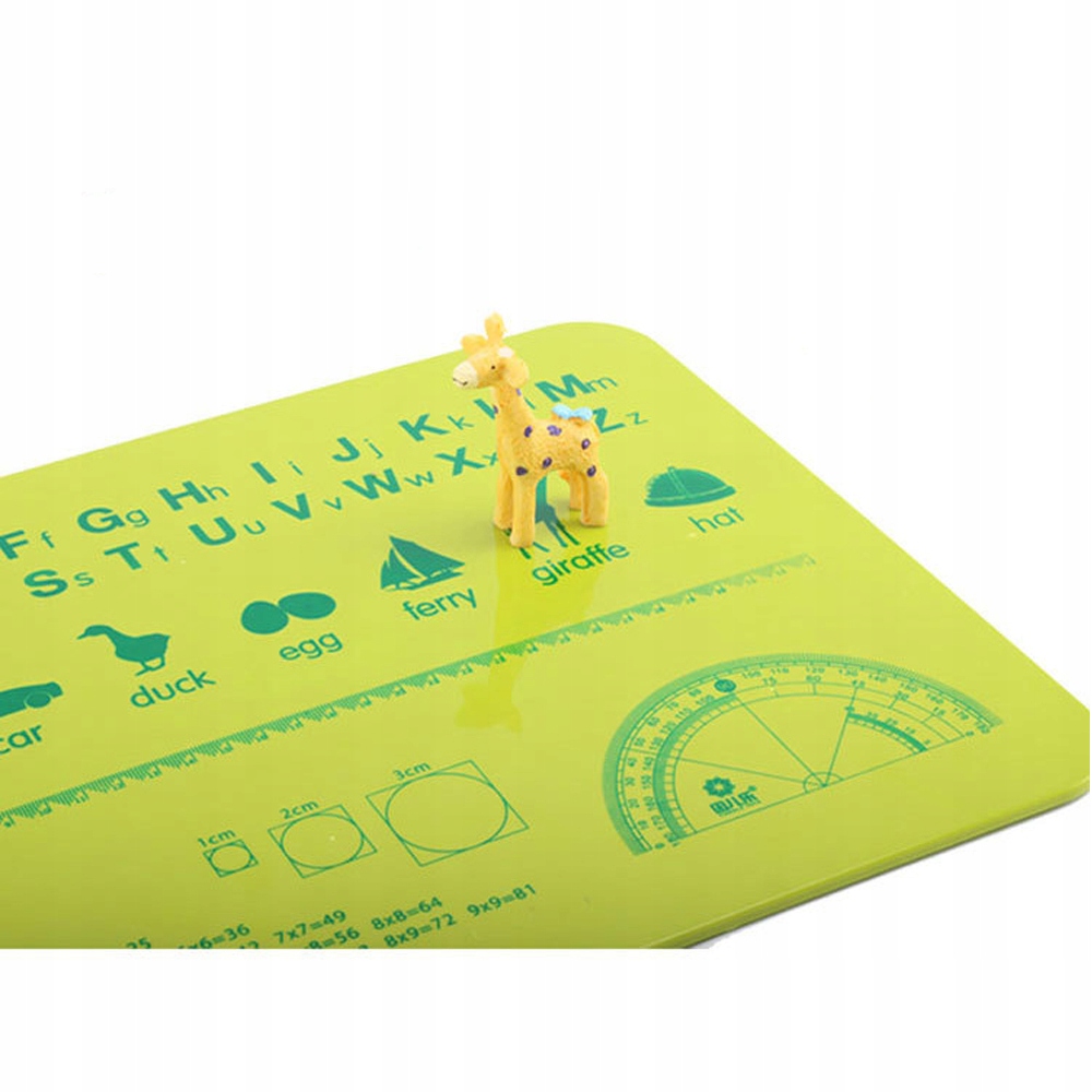 Stalas kaladėlėms + 300 daugiafunkcinių edukacinių kaladėlių. Kolekcija „Universalna“.