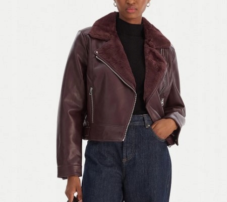 Vero Moda Bunda z imitace kůže Hailey 10250405 Regular Fit vel.36