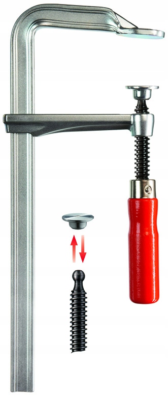 

Ścisk Śrubowy Ślusarski Stal 200/100MM GZ20 Bessey