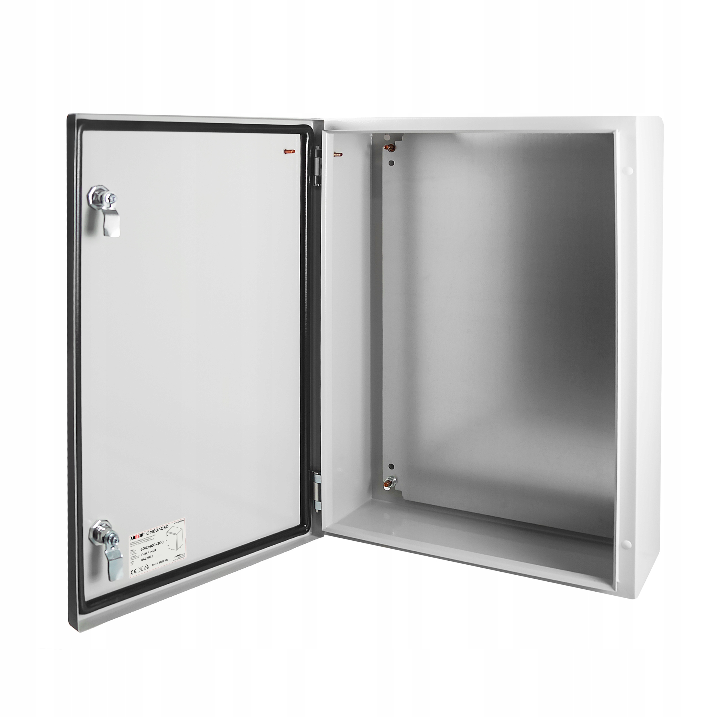 Skrzynka Elektryczna Rozdzielnia Obudowa Metalowa 60X40X30 Szafa Natynkowa