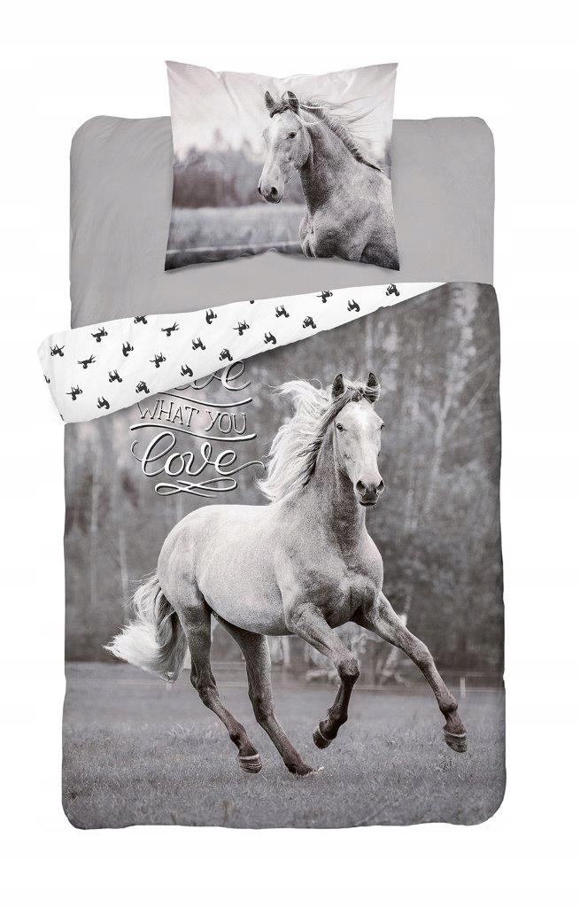 

Pościel Młodzieżowa 140x200 Koń Konik Horse