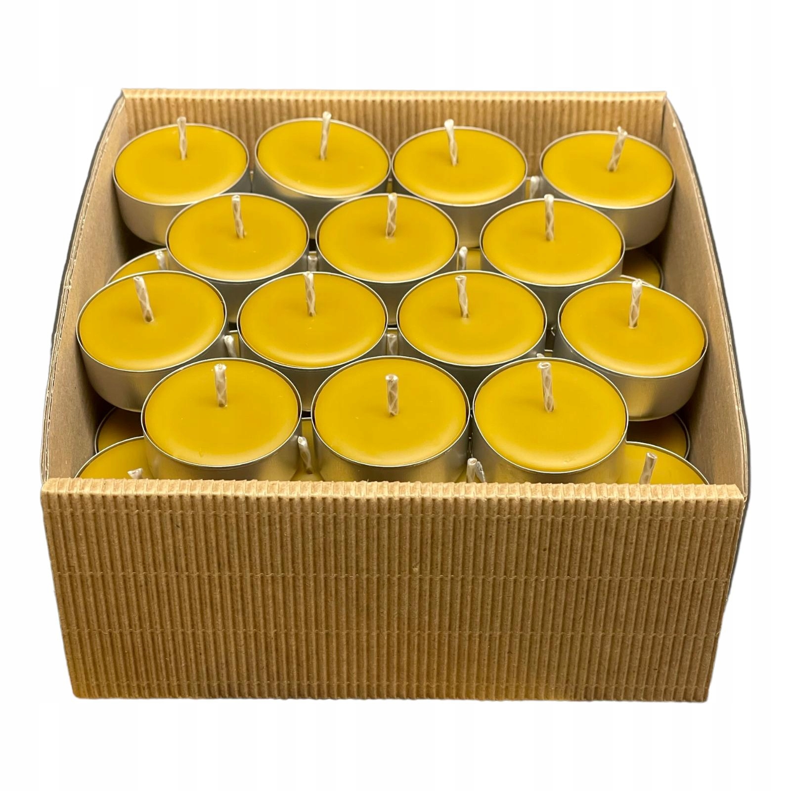 

Podgrzewacz Tealight z wosku pszczelego 4cm -56szt