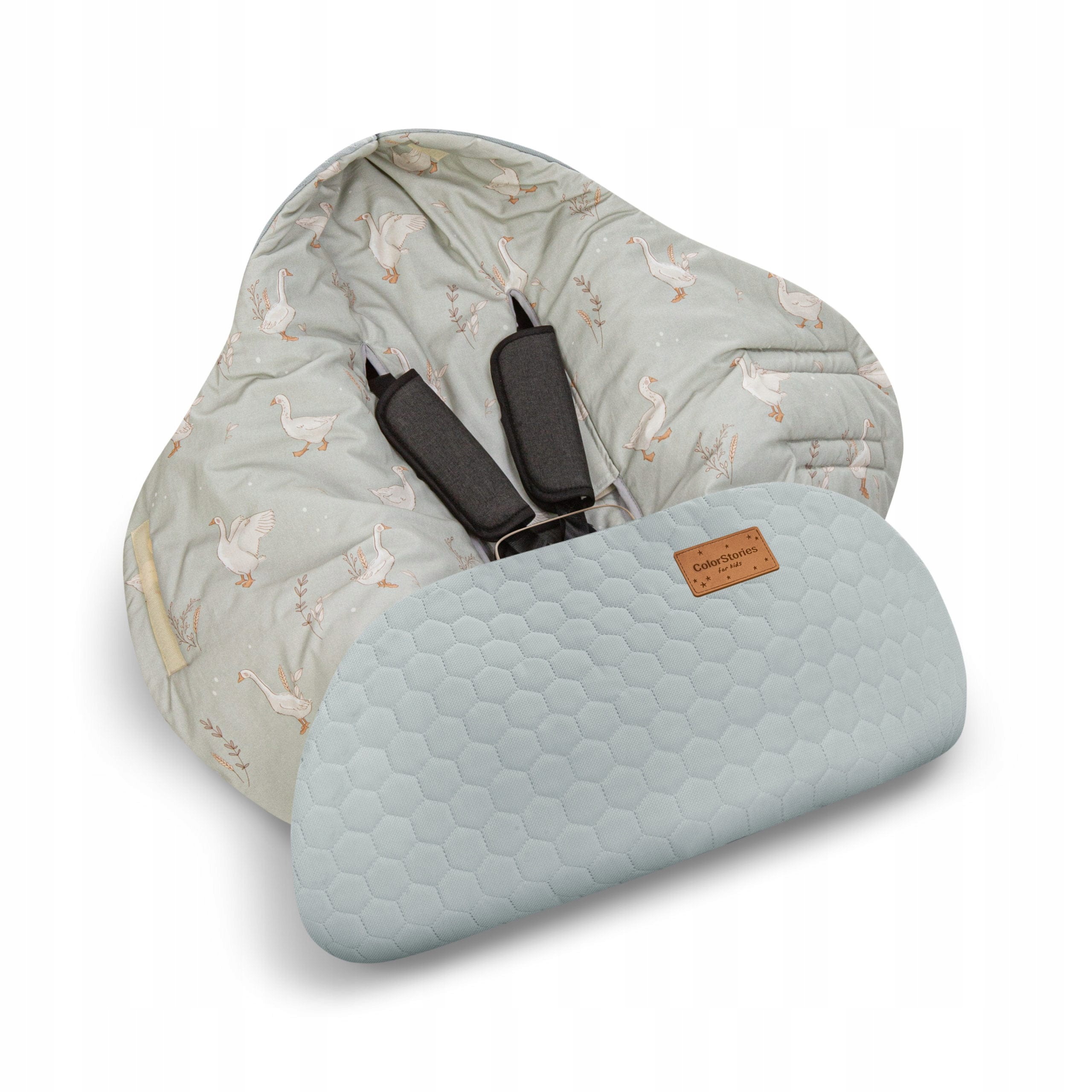 Otulacz do fotelika Happy Goose Olive ColorStories