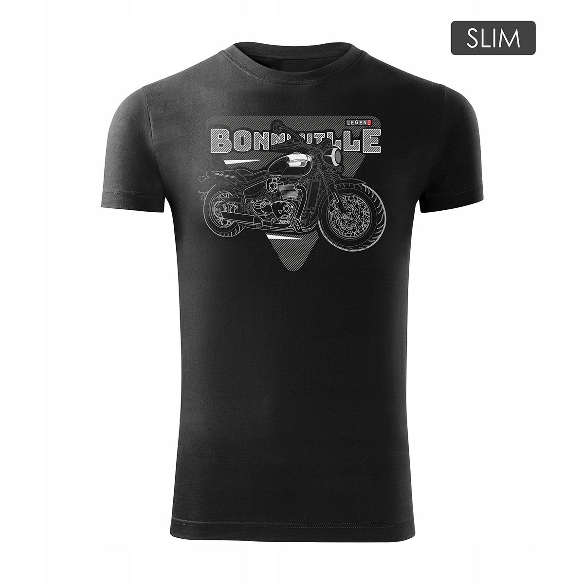 

Koszulka na motor z motocyklem Triumph Bonneville