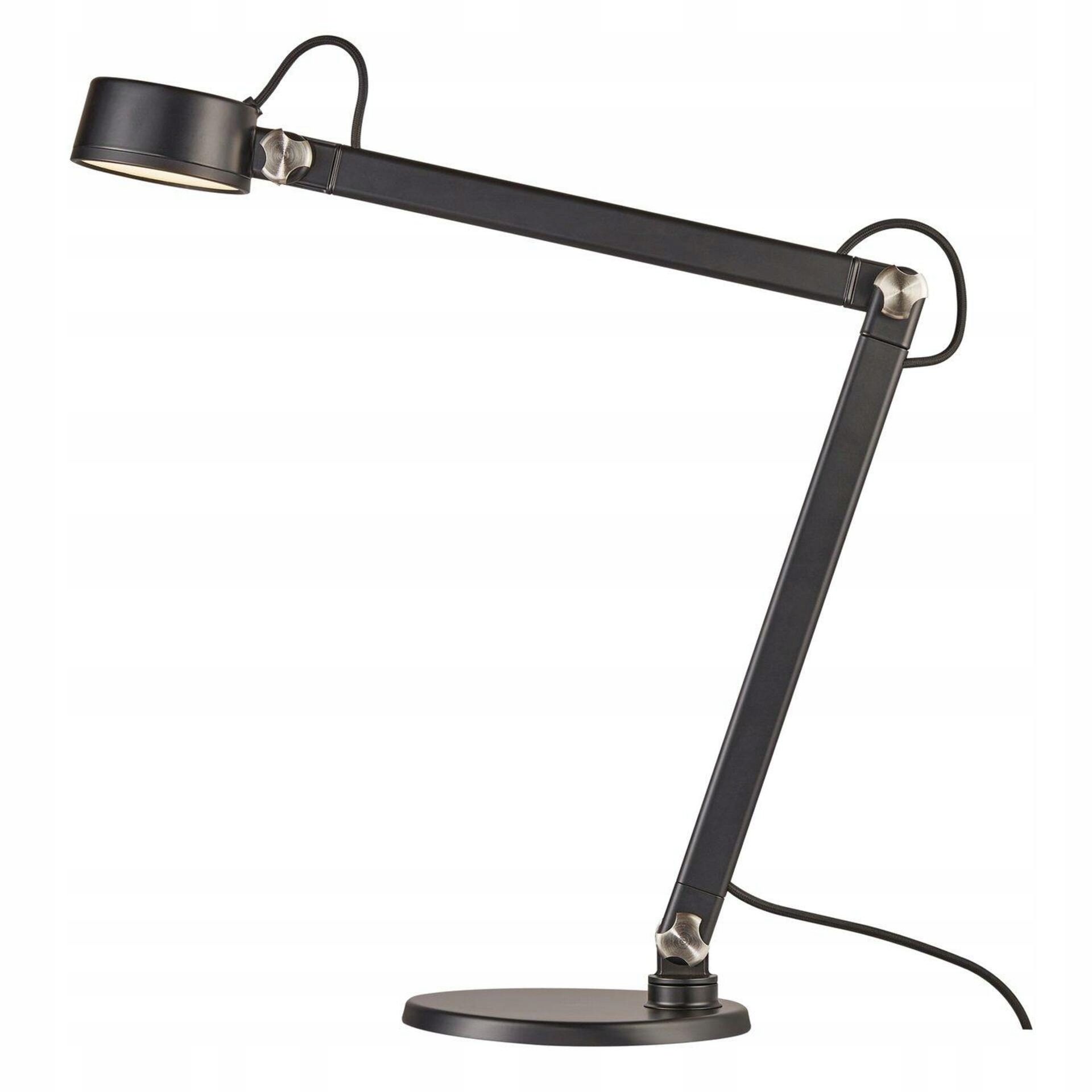 Nordlux Nobu stolná Led lampa čierna, stmievateľná, 3v1, RA90, 46,5cm