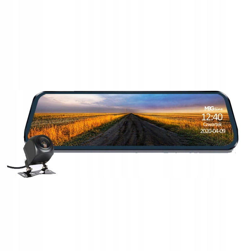 

Kamera Rejestrator lusterko 2K+FHD HS900PRO Sony