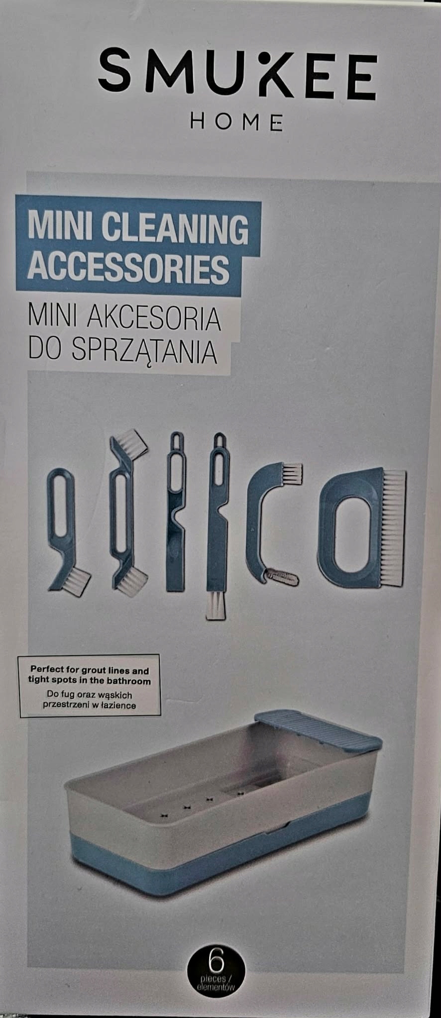 AKCESORIA DO SPRZĄTANIA ZESTAW DO ZADAŃ SPECJALNCH TRYDNE SPRAWY NIEBIESKI