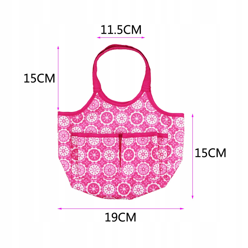 ZABAWKI DLA DZIEWCZYN PRZENOŚNA TORBA NA ZABAWKI DLA LALEK Marka bez marki