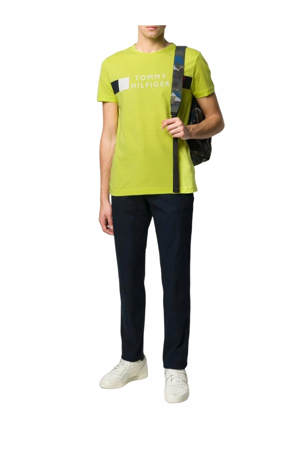 Pánské kalhoty Tommy Hilfiger chinosy tmavě modré vel. W30