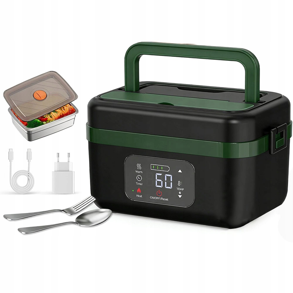 Elektrický Obědový Box, Akumulátorový Samoohřevný Zásobník Na Jídlo