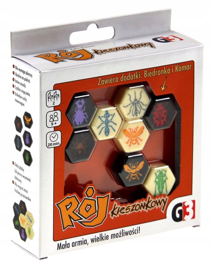 Rój kieszonkowy z dodatkami Komar i Biedronka G3 Gra Logiczna Dla Dziecka