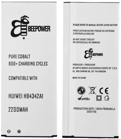 

Bateria do Huawei HB4342A1RBC Y6 Y5 II CUN-L21