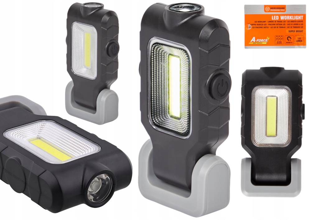 LAMPKA ROBOCZA Z MAGNESEM 100 LUMENÓW LED