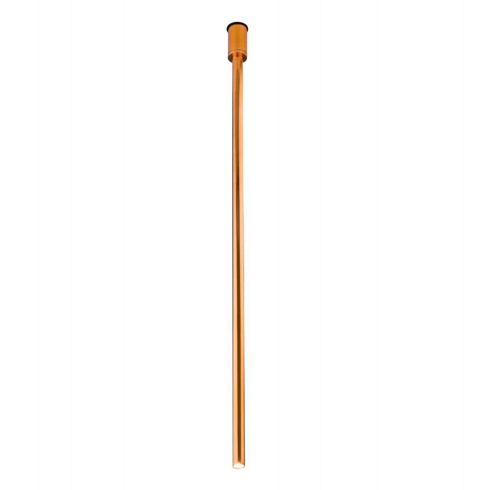 Stropný spot medený, okrúhly, stropný, tubusová trubica 120 cm nad ostrov Dohar