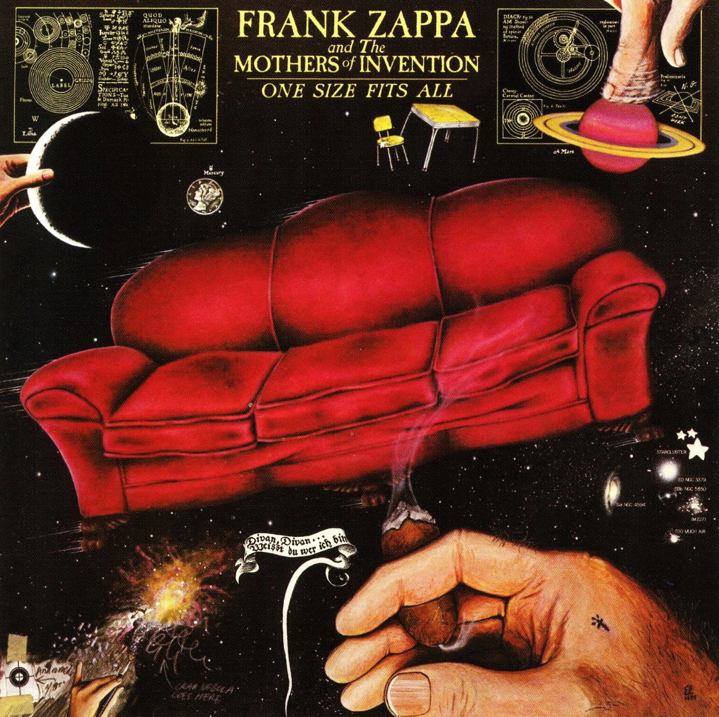Zappa Frank One Size Fits All (CD)
