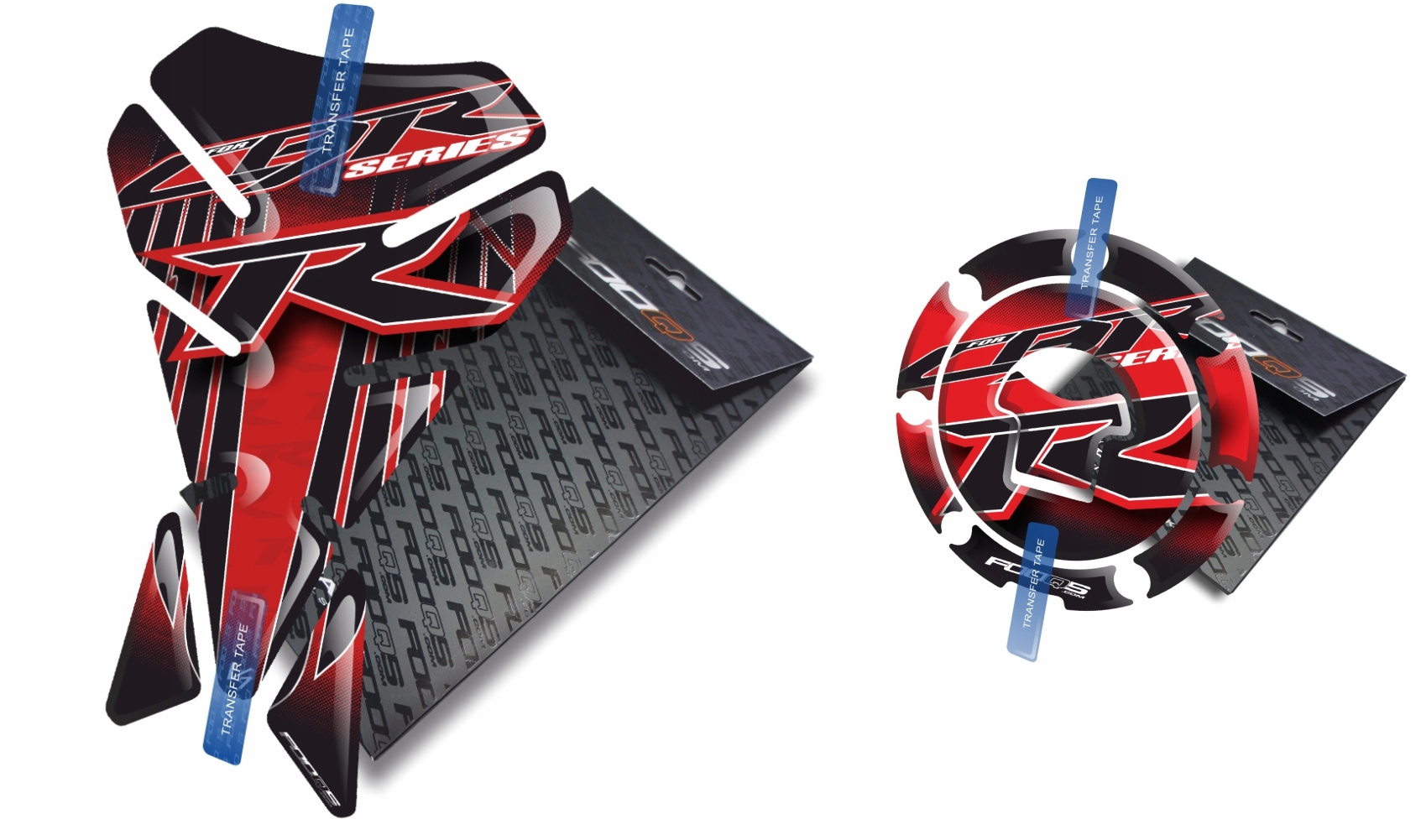 Tank-pad Cap-pad V1 Fooqs pro Honda Cbr 600 1000 Rr Starší Model Červený