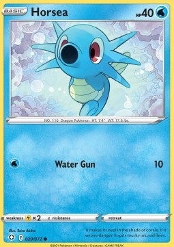 Pokemon Shining Fates 020/072 Horsea