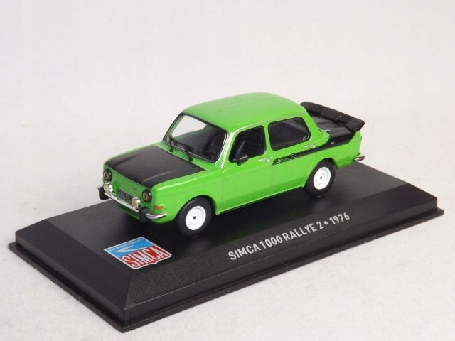 Simca 1000 Rallye 2 1976 1:43 Altaya