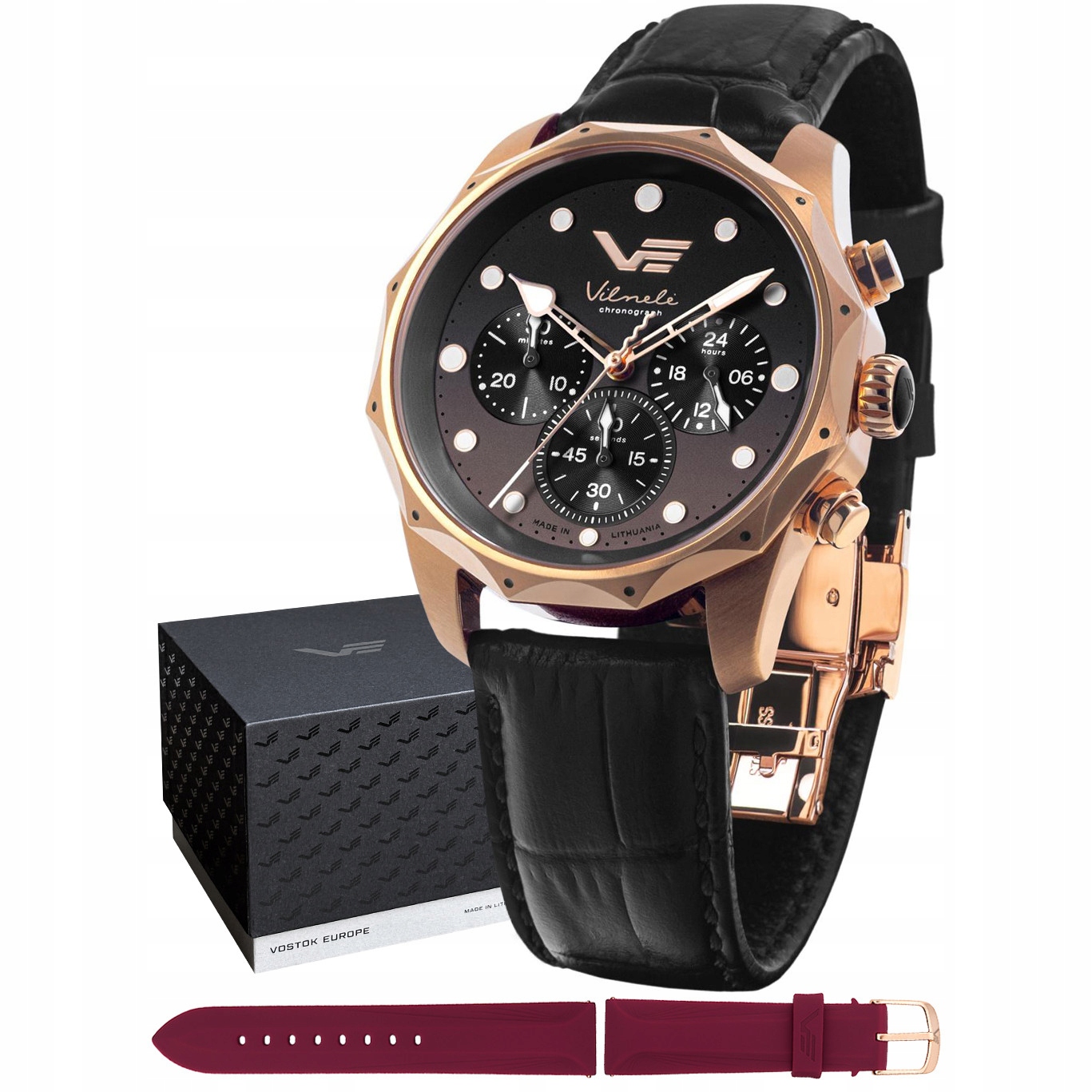 Dámské hodinky Vostok Europe JS20-125B751 černé