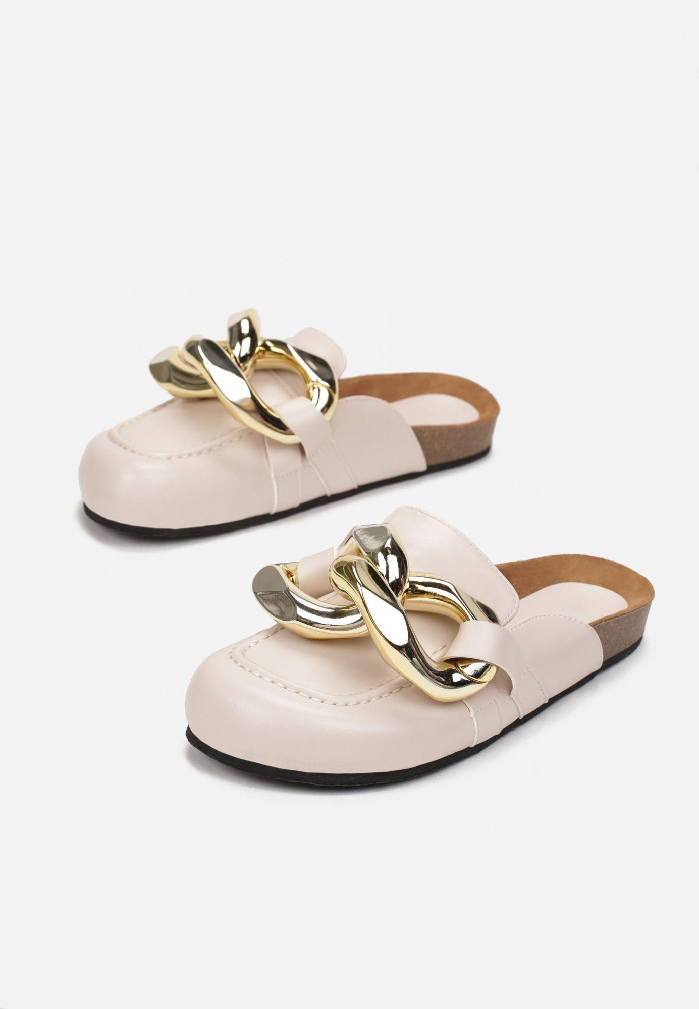 

Born2Be Born2Be Beżowe Klapki damskie damskie 39