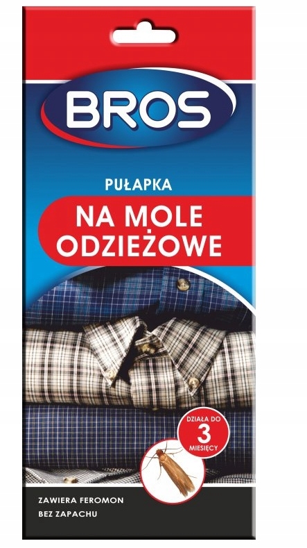 

Bros pułapka feromonowa na mole odzieżowe