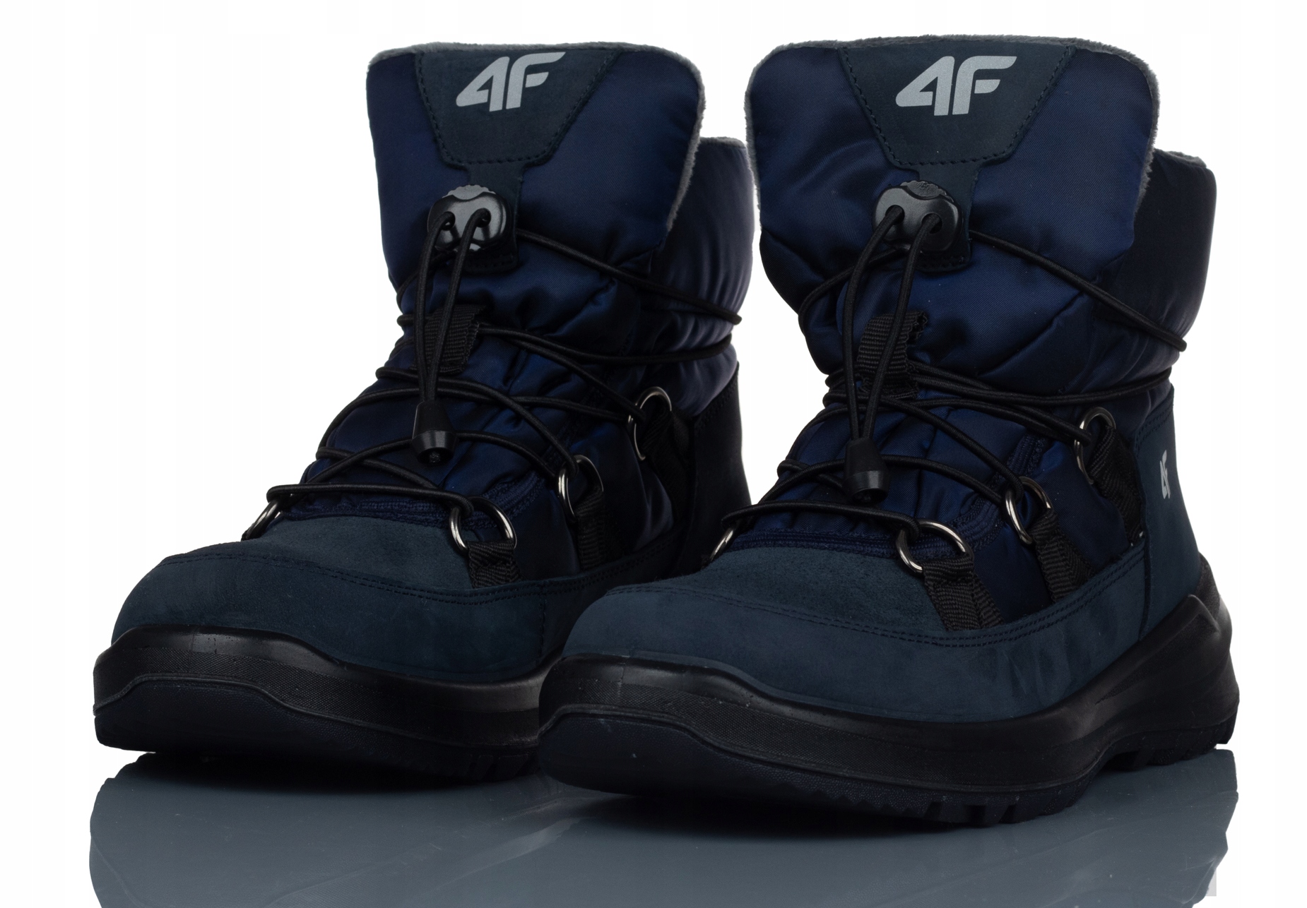 BUTY DAMSKIE 4F ZIMOWE ŚNIEGOWCE OBDH263 31S R-41 Wzór dominujący bez wzoru