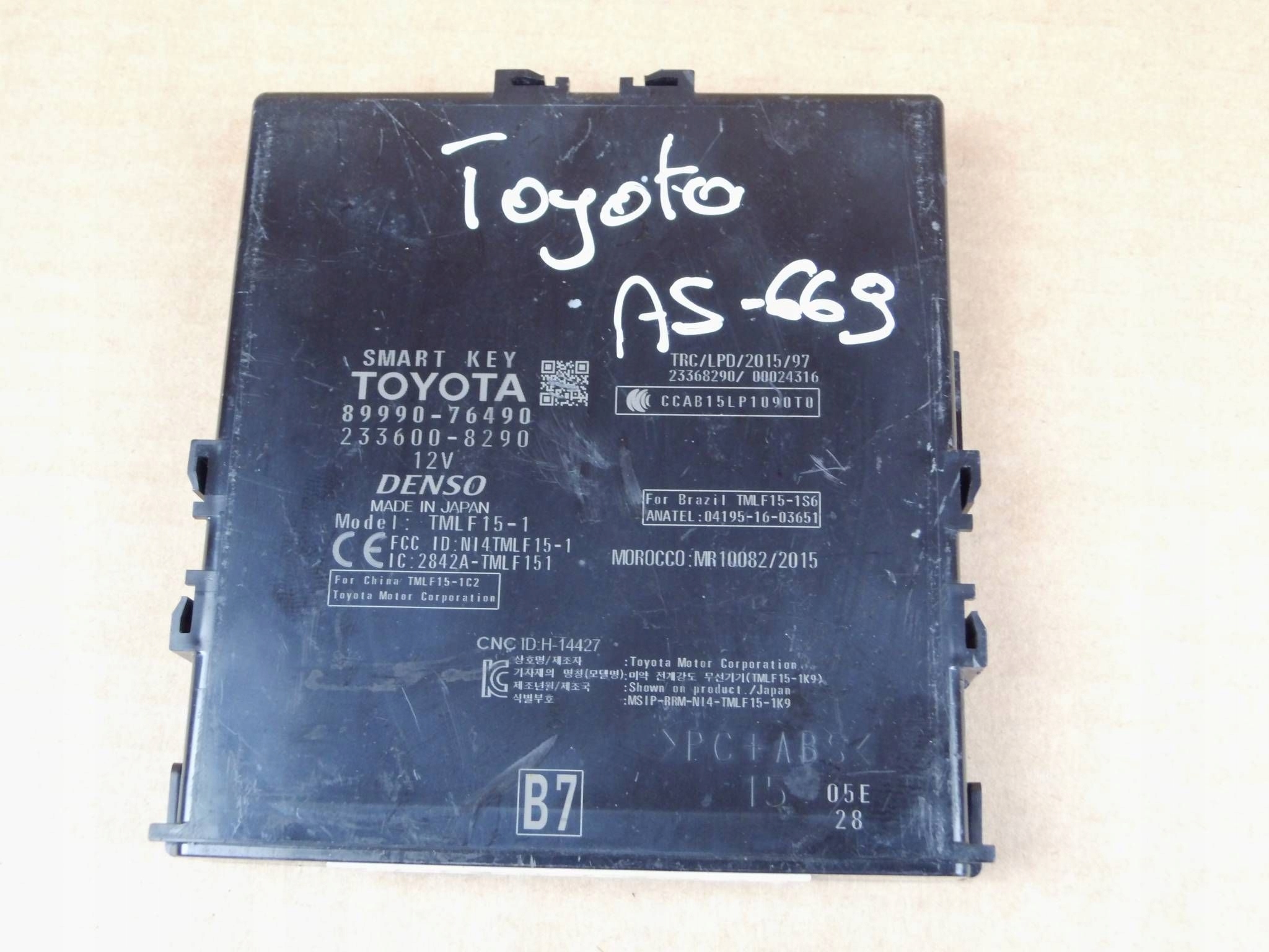 Lexus UX module control unit 8999076490 89990-76490